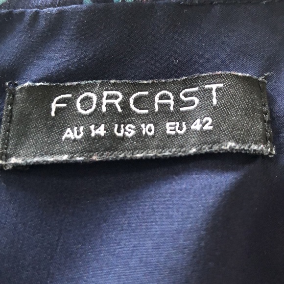 ✨Host Pick✨ FORCAST Blue floral dress - Picture 6 of 8